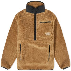 ノースフェイス メンズ ジャケット・ブルゾン アウター The North Face Extreme Pile Pullover Fleece Jacket Tnf Black & Utility Brown