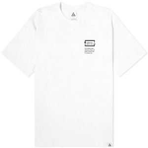 ナイキ メンズ Tシャツ トップス Nike ACG Pickinout Dri-Fit T-Shirt Summit White