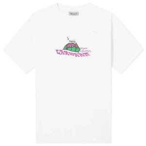 カーハート メンズ Tシャツ トップス Carhartt WIP Clam T-Shirt White