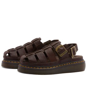 ドクターマーチン レディース サンダル シューズ Dr. Martens Archive Fisherman Sandals Brown