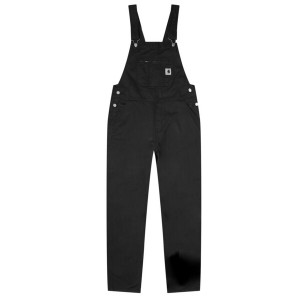 カーハート レディース カジュアルパンツ ボトムス Carhartt WIP Norris Overall Bib Black