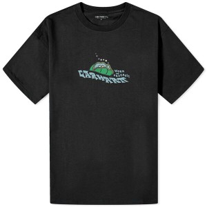 カーハート メンズ Tシャツ トップス Carhartt WIP Clam T-Shirt Black