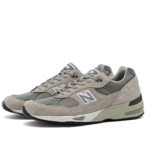 ニューバランス メンズ スニーカー シューズ New Balance M991GL - Made in England Grey & Silver