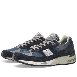 ニューバランス メンズ スニーカー シューズ New Balance M991NV - Made in England Navy & Grey