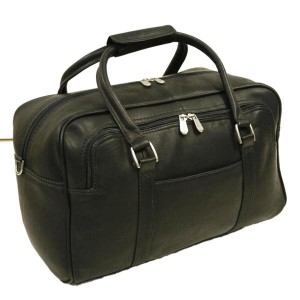 ピエル レザー メンズ スーツケース バッグ Piel Leather Mini Carry-On Black