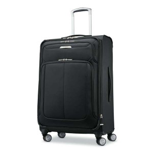 サムソナイト メンズ スーツケース バッグ Samsonite Solyte DLX 25" Expandable Spinner Midnight Black