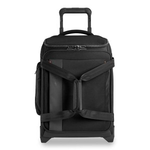 ブリッグスアンドライリー メンズ スーツケース バッグ Briggs & Riley ZDX 21" Carry-on Upright Duffle Black