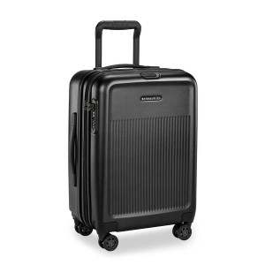 ブリッグスアンドライリー メンズ スーツケース バッグ Briggs & Riley Sympatico 2.0 International Carry-On Spinner Matte Black