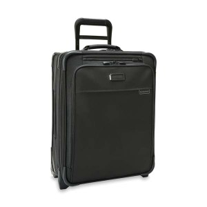 ブリッグスアンドライリー メンズ スーツケース バッグ Briggs & Riley Baseline Global 2-Wheel Carry-On Black