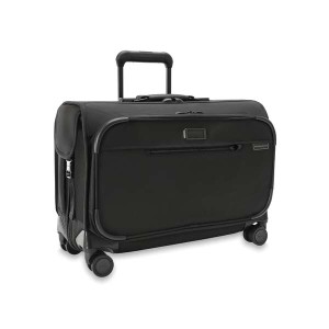 ブリッグスアンドライリー メンズ スーツケース バッグ NEW Briggs & Riley Baseline Wide Carry-On Garment Spinner Black