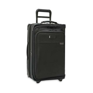 ブリッグスアンドライリー メンズ スーツケース バッグ Briggs & Riley Baseline Tall Carry-on 2-Wheel Garment Bag Black