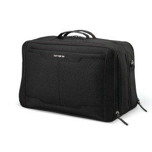 サムソナイト メンズ ボストンバッグ バッグ Samsonite Silhouette 17 Softside Split Case Duffel Black