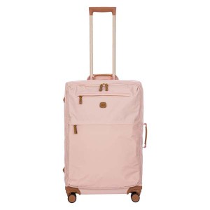 ブリックス メンズ スーツケース バッグ Brics X-Bag/ X-Travel 27" Spinner with Frame Pink