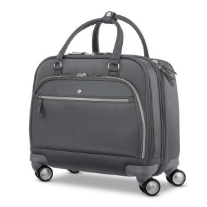 サムソナイト メンズ スーツケース バッグ Samsonite Mobile Solutions Spinner Mobile Office Silver Shadow