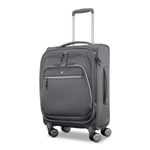 サムソナイト メンズ スーツケース バッグ Samsonite Mobile Solutions 19" Expandable Spinner Silver Shadow