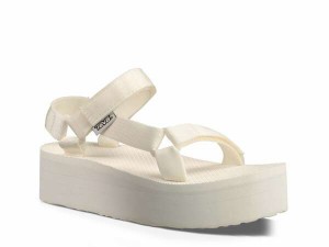 テバ レディース サンダル シューズ Flatform Universal Sandal White