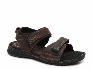 ロックポート メンズ サンダル シューズ Darwyn Sandal Dark Brown