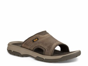 テバ メンズ サンダル シューズ Langdon Slide Sandal Brown/Taupe