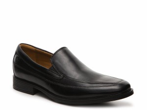 クラークス メンズ スリッポン・ローファー シューズ Tilden Free Slip-On Black