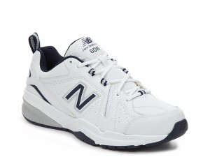 ニューバランス メンズ スニーカー シューズ 608 V5 Training Shoe - Men's White/Navy