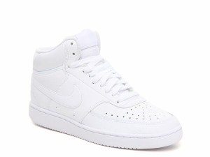 ナイキ レディース スニーカー シューズ Court Vision Mid Sneaker - Women's White