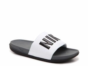 ナイキ メンズ サンダル シューズ Off Court Slide Sandal - Men's White/Black/Grey