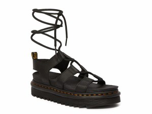 ドクターマーチン レディース サンダル シューズ Nartilla Platform Sandal - Women's Black