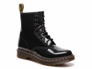 ドクターマーチン レディース ブーツ・レインブーツ シューズ 1460 Boot - Women's Black Patent Leather