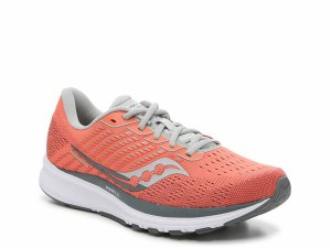 サッカニー レディース スニーカー シューズ Ride 13 Running Shoe - Women's Orange/Grey