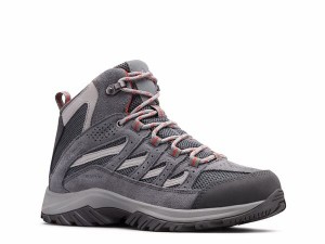 コロンビア レディース ブーツ・レインブーツ シューズ Crestwood Mid Hiking Boot - Women's Grey