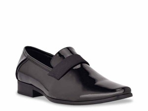 カルバンクライン メンズ スリッポン・ローファー シューズ Bernard Loafer Black