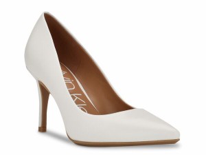 カルバンクライン レディース パンプス シューズ Gayle Pump White