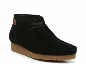 クラークス メンズ ブーツ・レインブーツ シューズ Shacre Chukka Boot Black