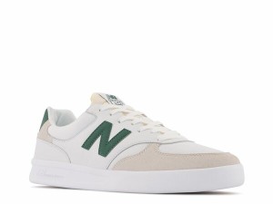 ニューバランス メンズ スニーカー シューズ CT300 v3 Court Sneaker White/Green/Taupe