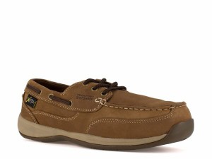 ロックポート メンズ デッキシューズ シューズ Sailing Club truTECH Boat Shoe Dark Brown Leather