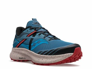 サッカニー メンズ スニーカー シューズ Ride 15 Trail Running Shoe - Men's Blue