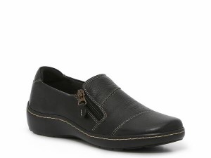 クラークス レディース スリッポン・ローファー シューズ Cora Harbor Slip-On Black