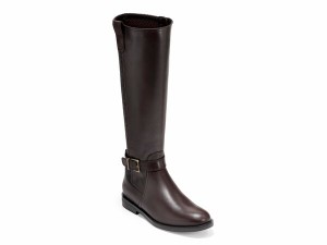 コールハーン レディース ブーツ・レインブーツ シューズ Clive Stretch Boot Dark Brown