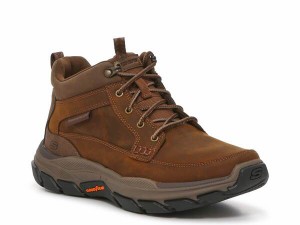 スケッチャーズ メンズ ブーツ・レインブーツ シューズ Respected Boswell Boot Tan