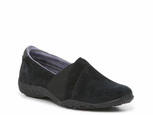 スケッチャーズ レディース スリッポン・ローファー シューズ Breathe Easy Kindred Slip-On Black