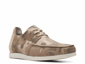 クラークス メンズ スニーカー シューズ Shacrelite Low Sneaker Taupe