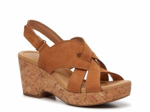 クラークス レディース サンダル シューズ Giselle Flora Sandal Tan