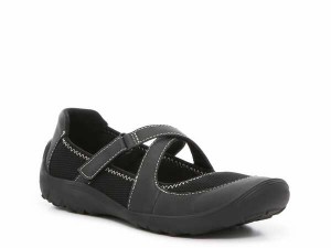 クラークス レディース パンプス シューズ Fiana Aubrie Sport Flat Black