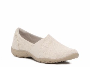 スケッチャーズ レディース スリッポン・ローファー シューズ Breathe Easy Swayful Slip-On Tan