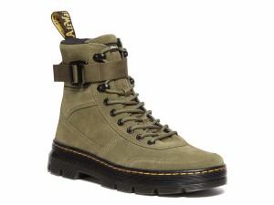 ドクターマーチン メンズ ブーツ・レインブーツ シューズ Combs Tech Boot Khaki Green