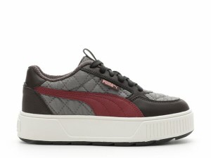 プーマ レディース スニーカー シューズ Karmen Rebelle Van Life Platform Sneaker - Women's Grey/Burgundy/Black