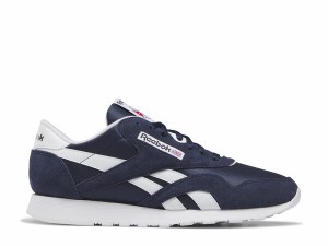 リーボック メンズ スニーカー シューズ Classic Nylon Heritage Running Shoe - Men's Blue