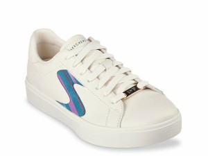 スケッチャーズ レディース スニーカー シューズ DVF Eden LX Candy Stripes Sneaker Natural Beige