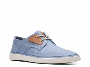 クラークス メンズ スニーカー シューズ Gereld Tie Sneaker Blue