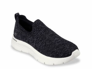 スケッチャーズ レディース スニーカー シューズ GO WALK Flex Sky Breeze Slip-On Sneaker - Women's Black/White